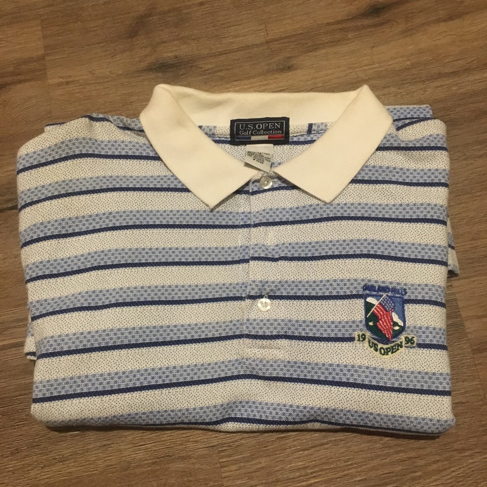 Vintage Oakland Hills US Open 1996 Golf polo xl mens shirt
